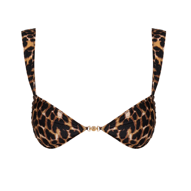 SORIYA Leopard Luxe - Balconette Bikini Top